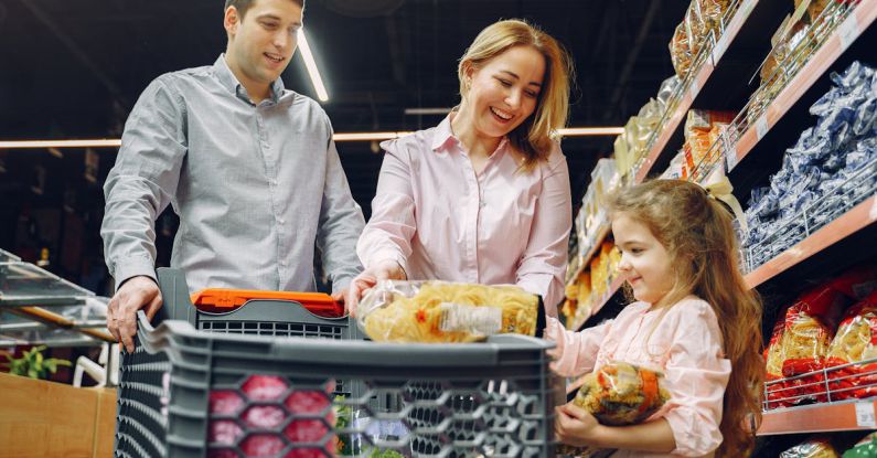 Bond Market - Family Doing Grocery Shopping