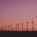 Renewable Energy - Photo of Wind Turbines Lot